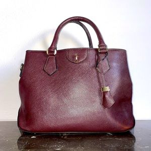 Burgundy Handbag